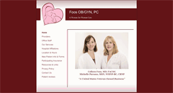 Desktop Screenshot of foosobgyn.com